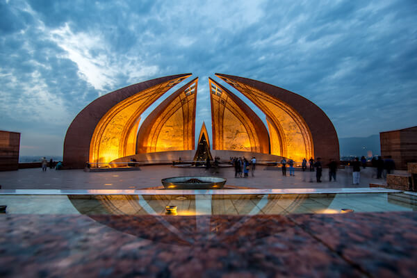 Pakistan Monument in Islamabad - image by Saqib Rizvi