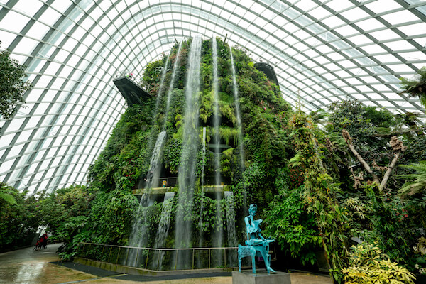Singapore Cloudforest Gardens By The Bay - image by Gordenren/shutterstock.com