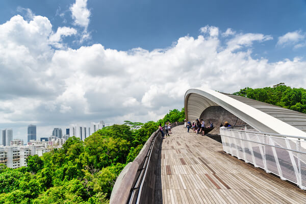 Singapore Attraction: Henderson Waves Bridge