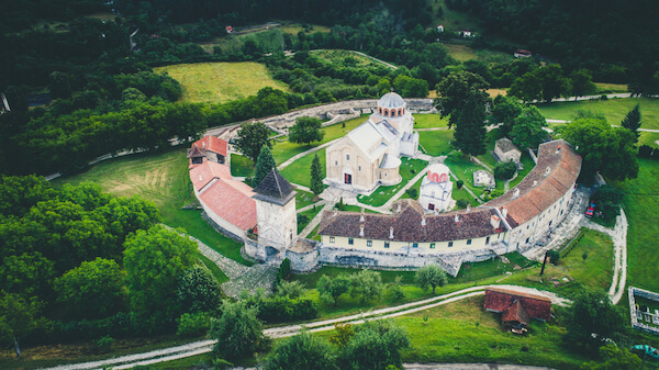 serbia studenika monastery