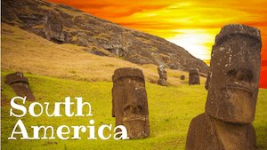 south america moai - facts by kids world travel guide