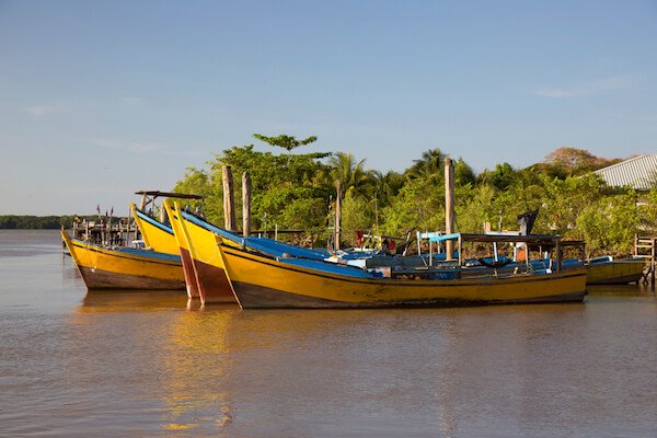 Suriname Fishing Boats