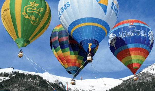International Hot Air Balloon Festival in Switzerland - Festival de Ballons - Gruyère Tourisme